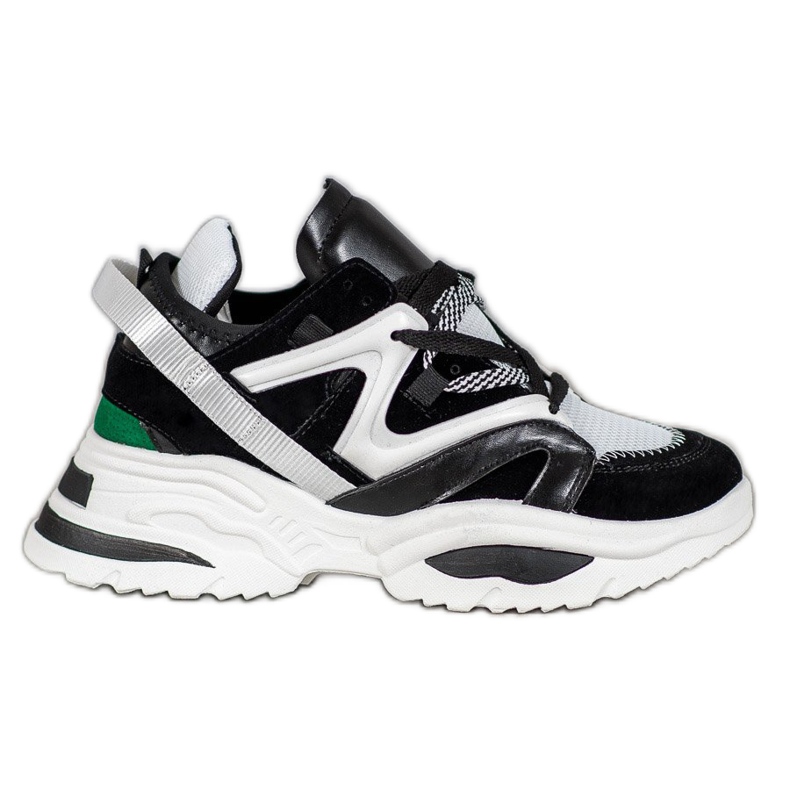 Baskets tendance VICES blanche le noir multicolore