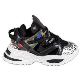 Baskets tendance VICES le noir multicolore