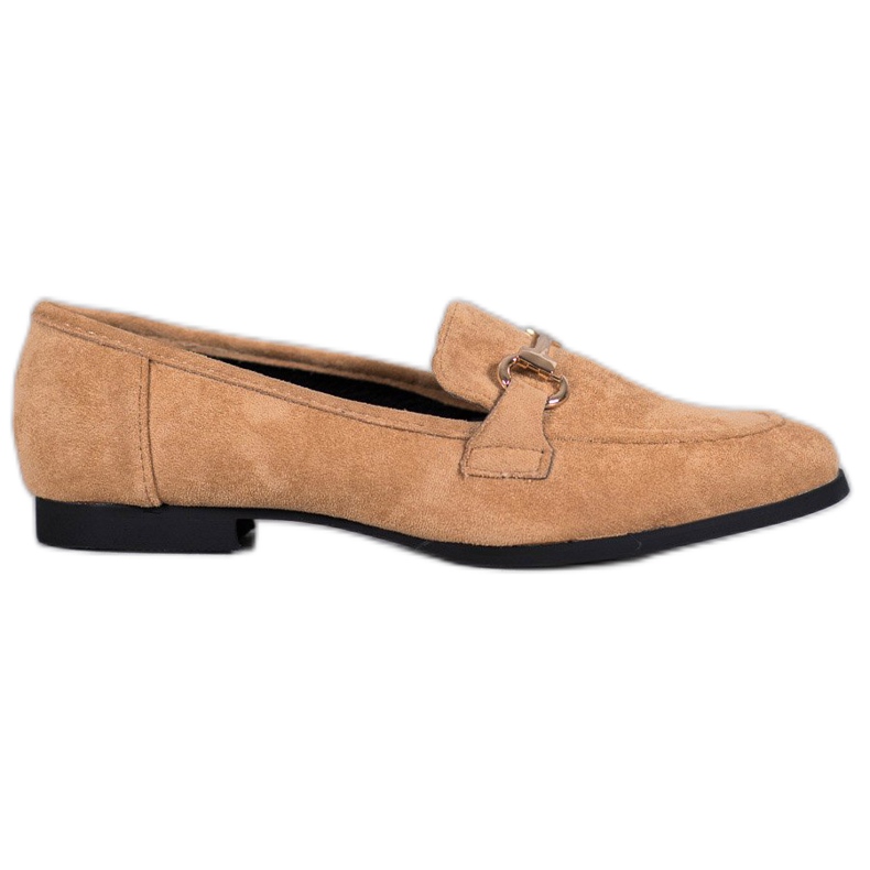 Mocassins en daim VICES brun