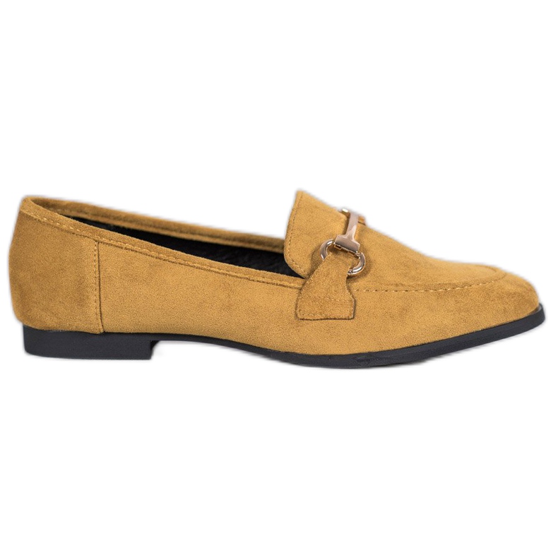 Mocassins en daim VICES jaune