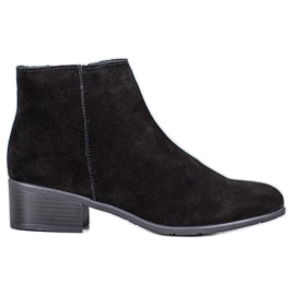 Filippo Bottes en cuir classiques noir