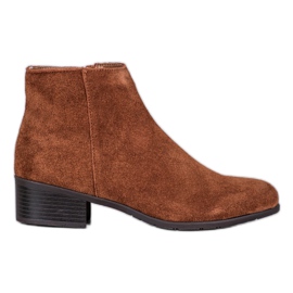 Filippo Bottes en cuir classiques brun