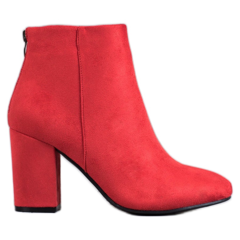 Bottines sexy VINCEZA rouge