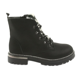 American Club Boots noirs bottes gc33 noir