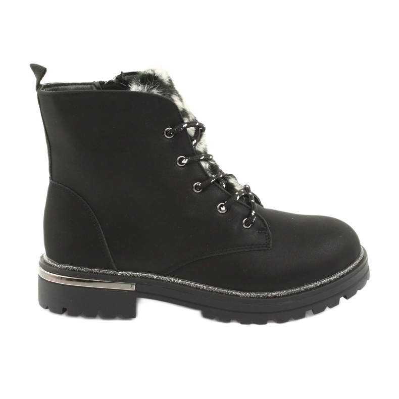 American Club Boots noirs bottes gc33 noir le noir le noir
