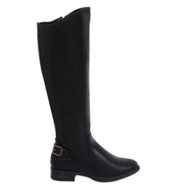 Bottes noires, bottes noires B-321 Noir le noir