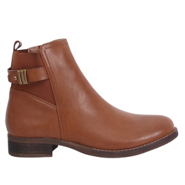 Camel 1304 Bottines Chelsea Camel pour femme brun