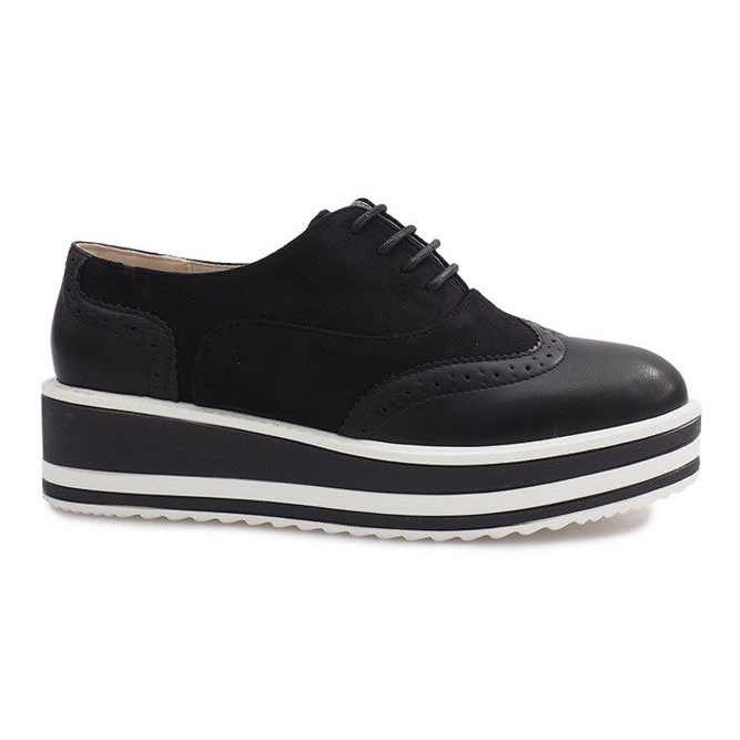 Chaussures à lacets noires Paulette le noir Chaussures à lacets noires Paulette le noir