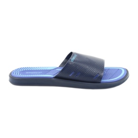 Chaussons homme Atletico bleu marine pour la piscine