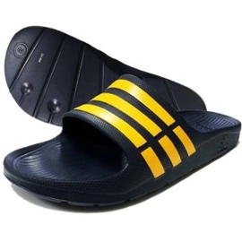Chaussons Adidas Duramo Slide M M17840 bleu marine jaune