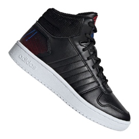 Chaussures Adidas Hoops Mid 2.0 Jr EE8547 noir