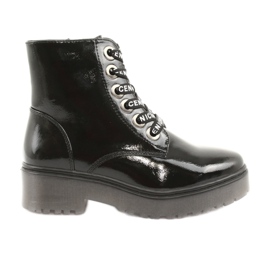 Bottines à lacets Sergio Leone 726 à lacets noir