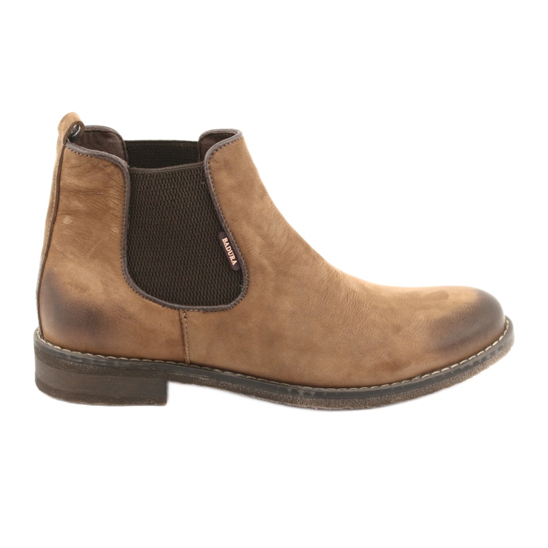 Bottines Chelsea boots à enfiler Badura 4754 brun
