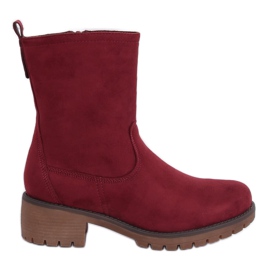 Bottes sur le marron 8B905 Protecteur de vin rouge