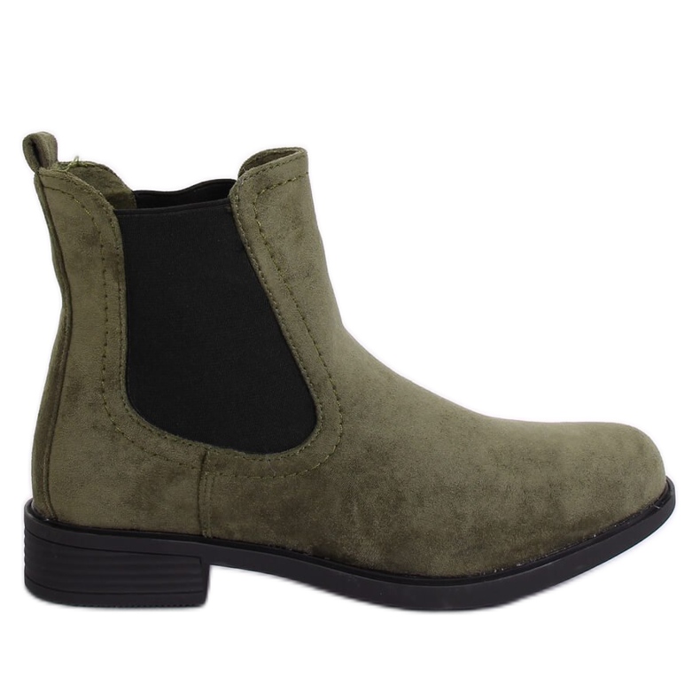 Bottes Jodhpur vertes B-6856 Vert