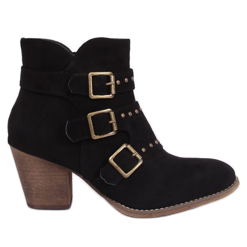 Bottes de cowboy noires L88-162 Noir le noir