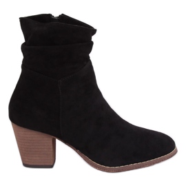 Bottes de cowboy noires E2250 Noir