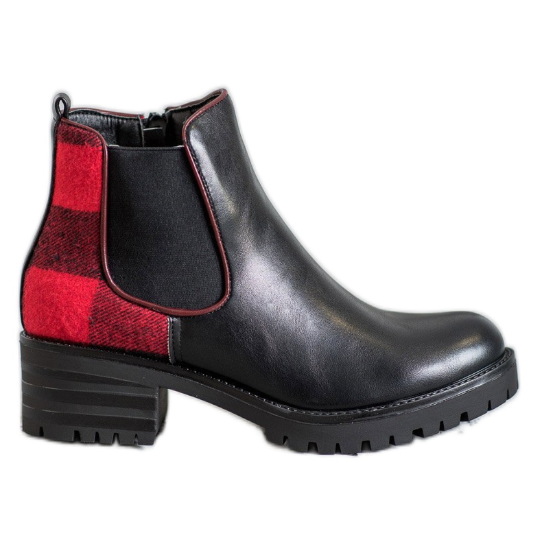 Seastar Bottines Chelsea à Motif le noir