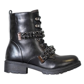 Seastar Travailleurs classiques avec des cristaux noir