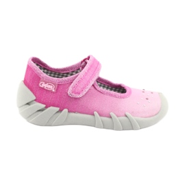 Chaussures pour enfants Befado 109P195 rose gris