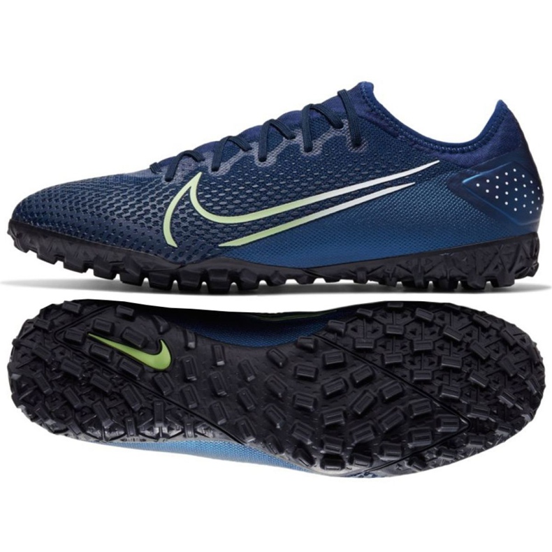 Chaussures de football Nike Mercurial Vapor 13 Pro Mds Tf M CJ1307-401 multicolore bleu marine