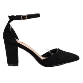 Escarpins VINCEZA élégants le noir