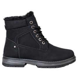 SHELOVET Trappeurs sportifs noir