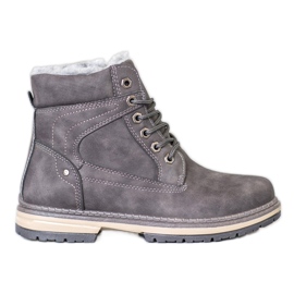 SHELOVET Trappeurs sportifs gris SHELOVET Trappeurs sportifs gris