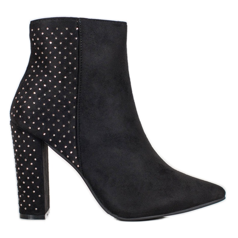 Seastar Bottines En Daim Avec Oxyde De Zirconium le noir