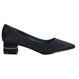 Goodin Escarpins avec ceinture décorative le noir Goodin Escarpins avec ceinture décorative le noir