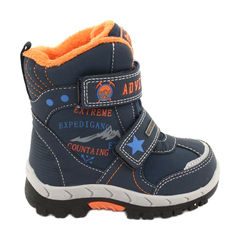 American Club Boots américaines à membrane RL35 bleu marine orange