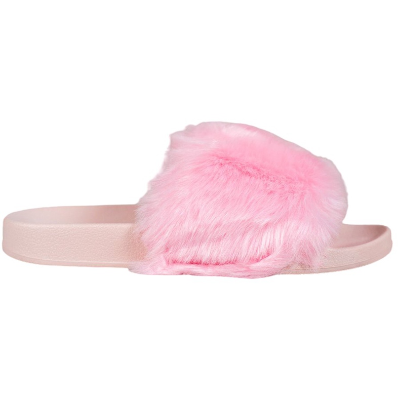 Bona Pantoufles Avec Fourrure rose Bona Pantoufles Avec Fourrure rose