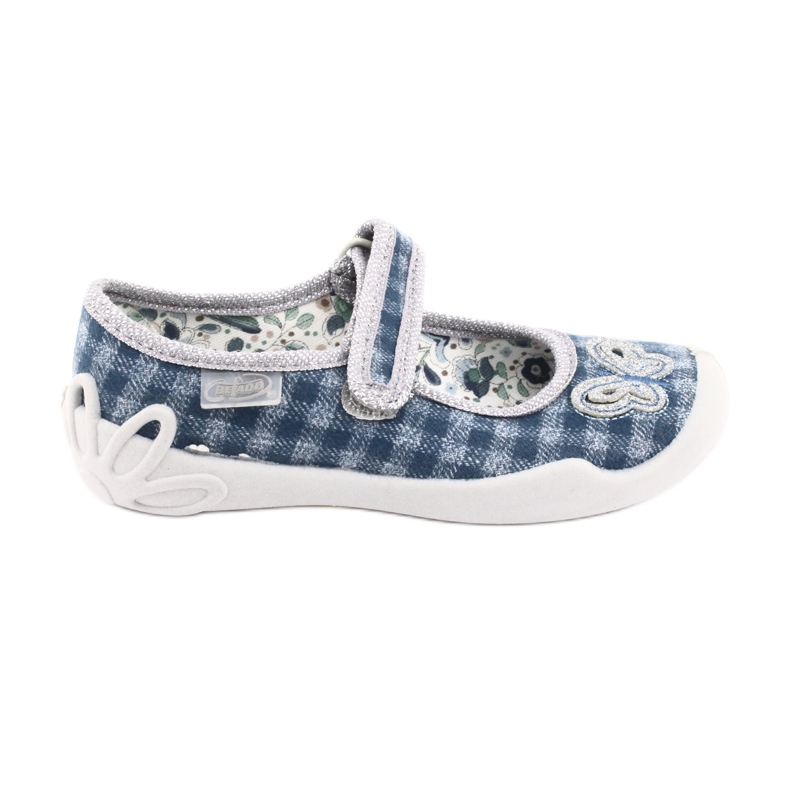 Chaussures enfant Befado 114X351 bleu gris