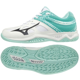 Chaussures Mizuno Thunder Blade 2 W V1GC197014 blanche blanche