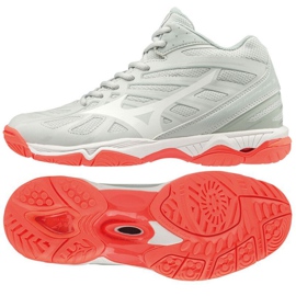 Chaussures Mizuno Wave Hurricane 3 Mid W V1GC174560 blanc blanc