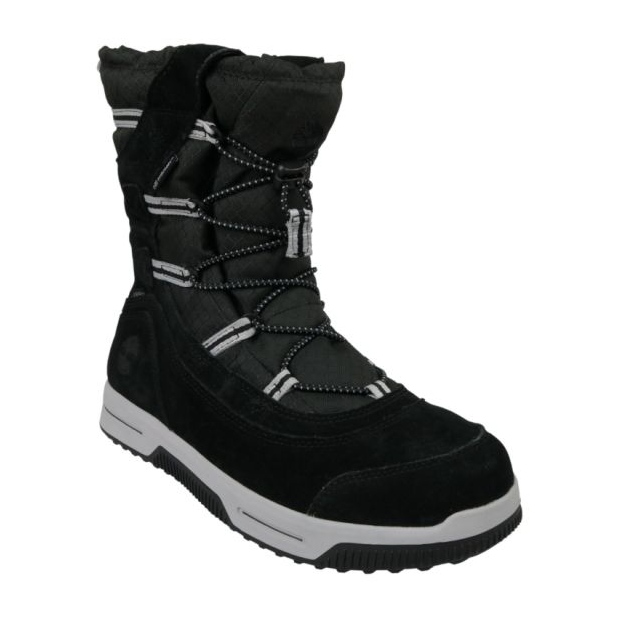 Timberland Snow Stomper Pull On Wp Jr A1UIK chaussures d'hiver le noir