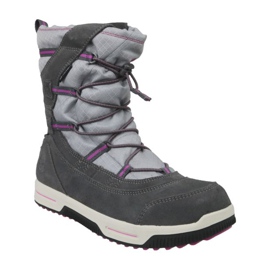 Timberland Snow Stomper Pull On Wp Jr A1UJ7 chaussures d'hiver gris