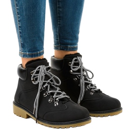 Bottes isolées noires DS1702 le noir