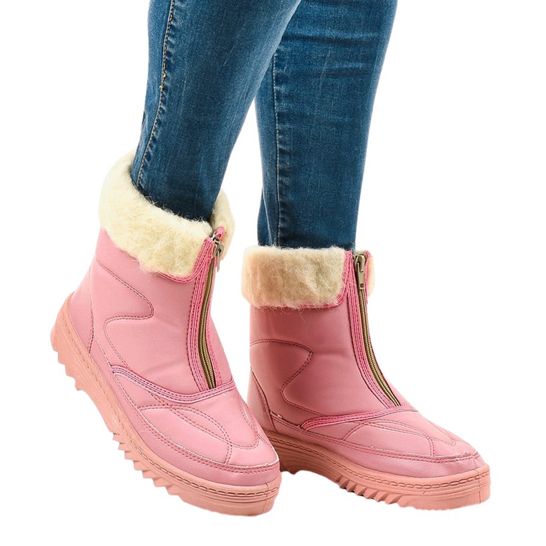 Bottes de neige roses bottines 69