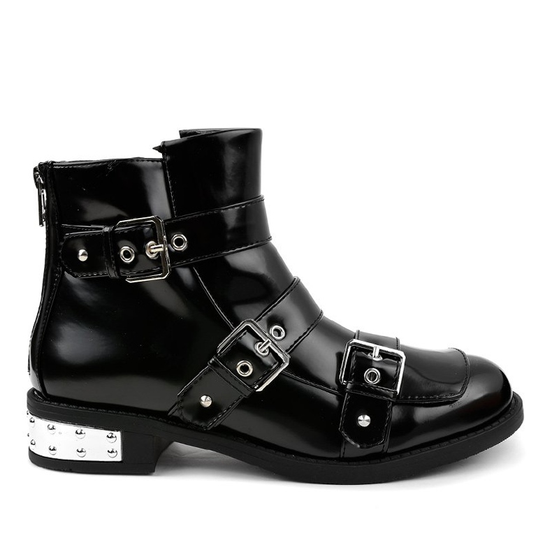 Bottes isolées noires A-388 le noir