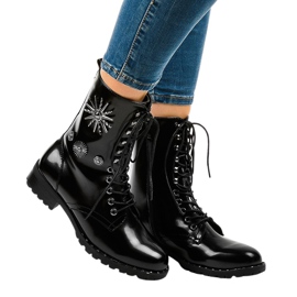 Bottes de travail noires SA8023 le noir