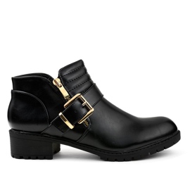 Bottines Chelsea noires LM-209