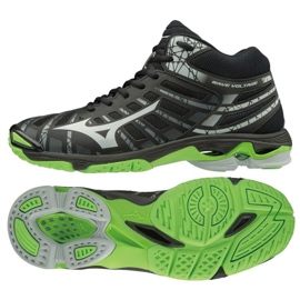 Asics Chaussures Mizuno Wave Voltage Mid M V1GA196537 noir noir