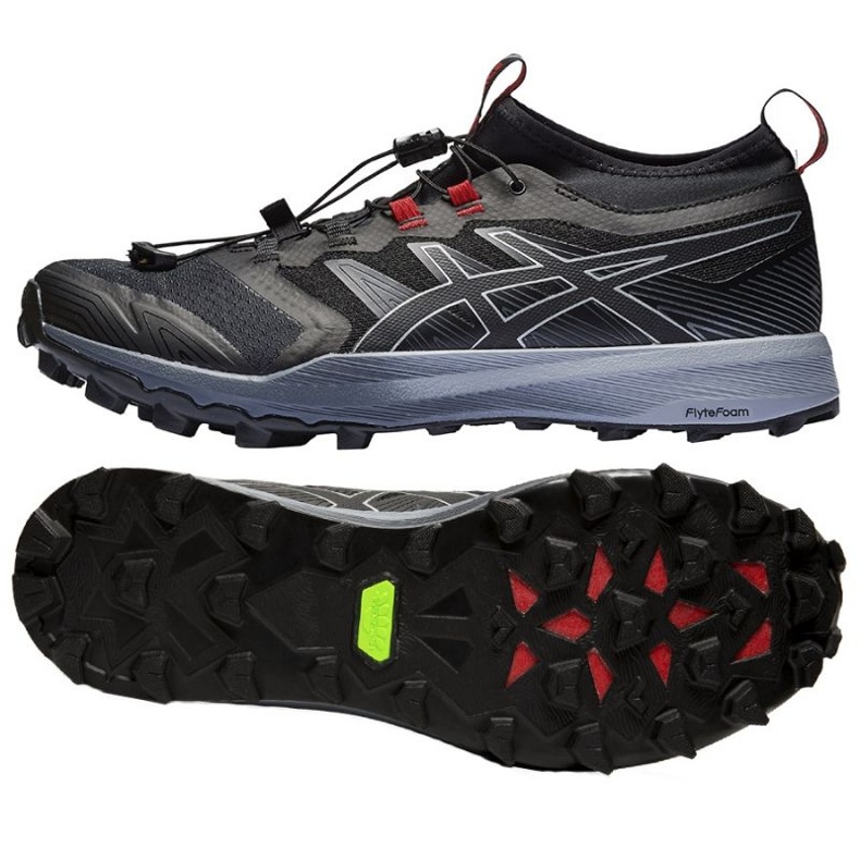 Chaussures Asics Fuji Trabuco Pro M 1011A566-001 le noir