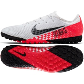 Chaussure de football Nike Mercurial Vapor 13 Pro Tf Neymar M AT8003-006 blanc blanc