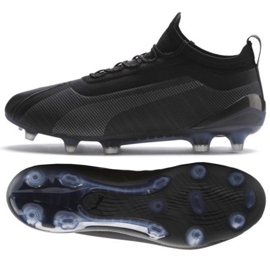 Chaussures de football Puma One 5.1 Fg Ag M 105578 02 noir noir