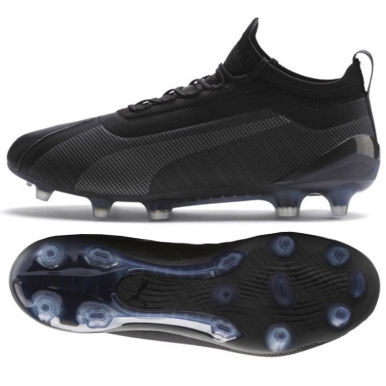 Chaussures de football Puma One 5.1 Fg Ag M 105578 02 le noir le noir