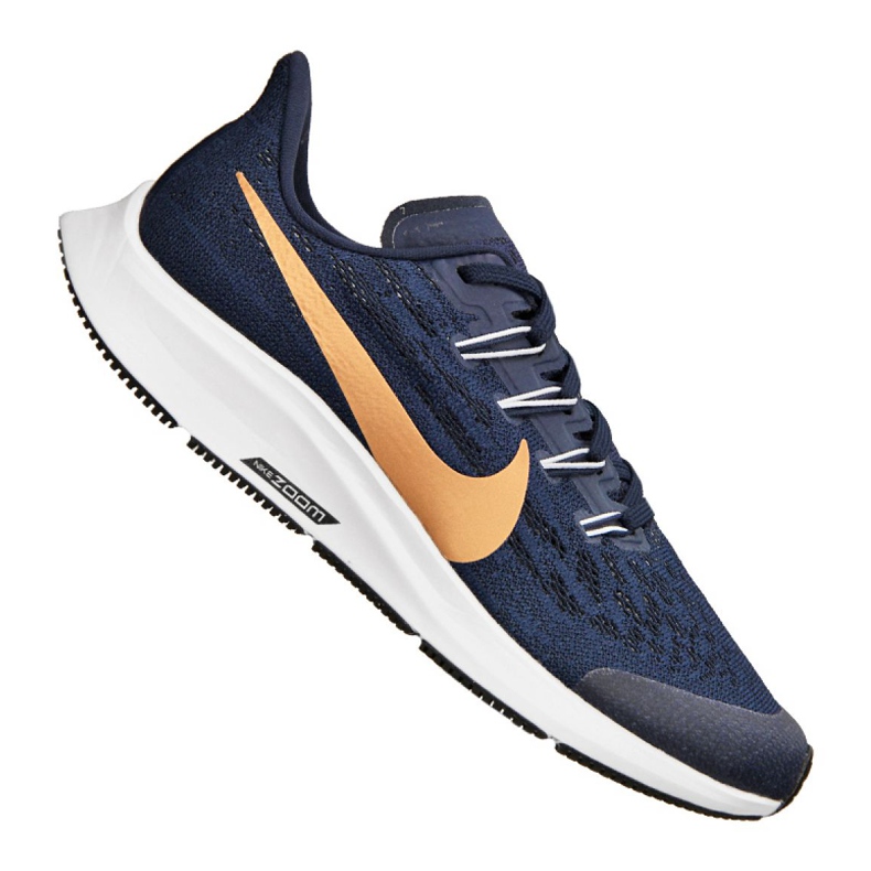 Nike Air Zoom Pegasus 36 Jr AR4149-401 chaussures bleu marin