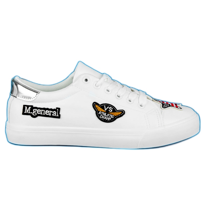 Seastar Baskets Army avec patchs blanche