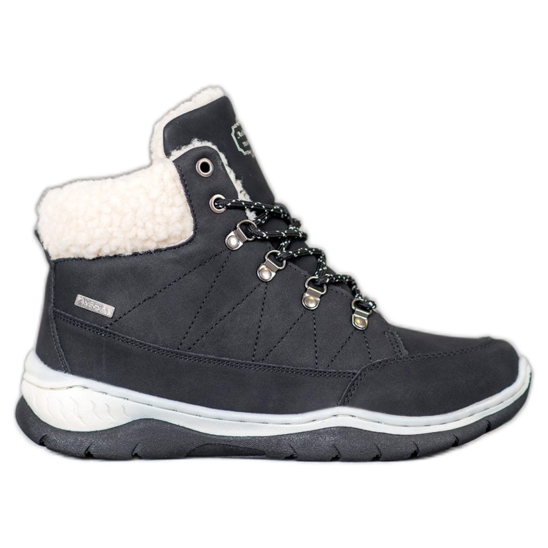 Arrigo Bello Bottes d'hiver chaudes le noir Arrigo Bello Bottes d'hiver chaudes le noir